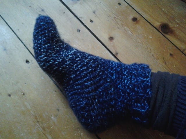 Dicke Socken häkeln