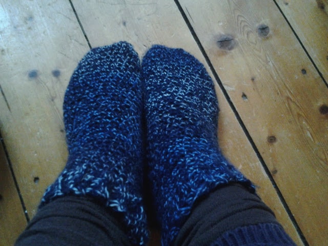 Dicke Socken häkeln