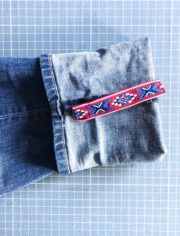 DIY // Jeans pimpen mit Webband