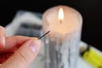 DIY Gequälte Kerzen