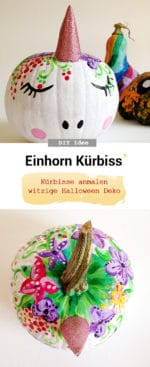 Einhorn- und Gespenster-Kürbisse