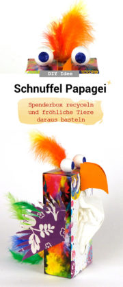 Schnuffl Papagei Spenderbox
