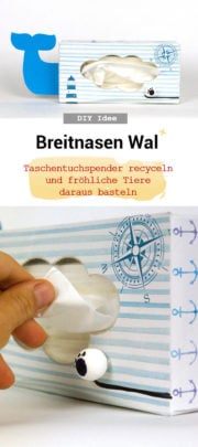Breitnasen Wal Kosmetiktuchbox