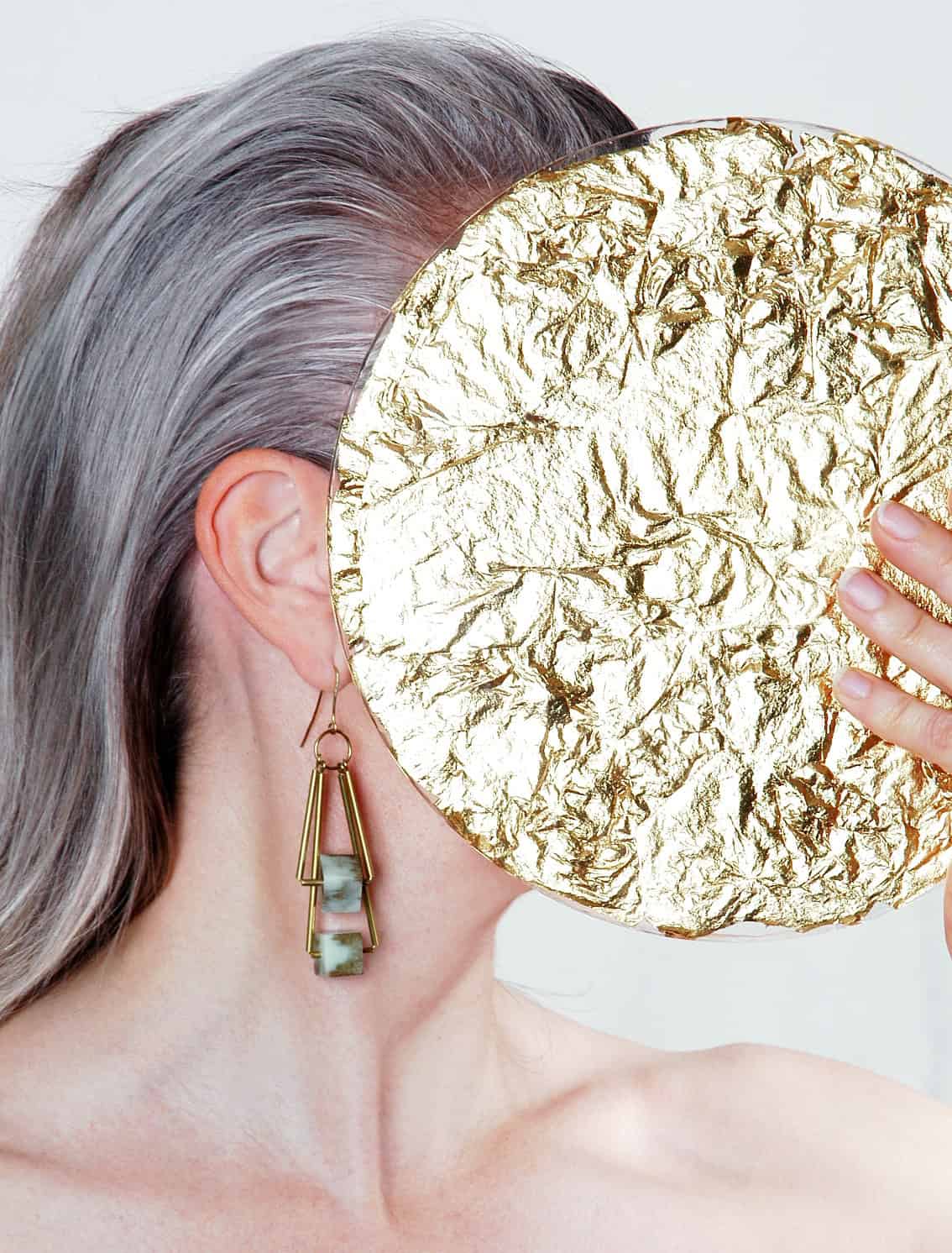 DIY Ohrschmuck aus Resinperlen und Messingrohr