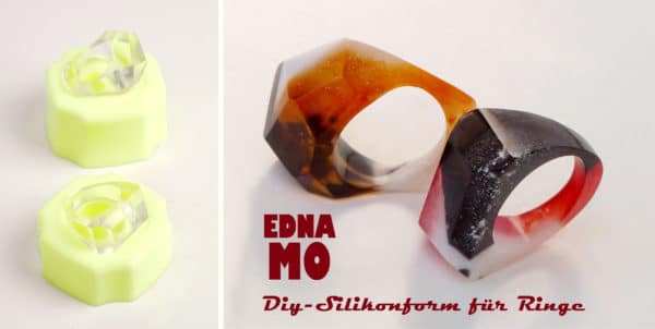 DIY Silikonform für Ringe