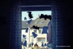 Gespenster- Fenster mit Kids basteln