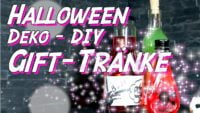 Halloween Deko DIY - Zaubertränke - Dekoration für HalloweenParty selber machen