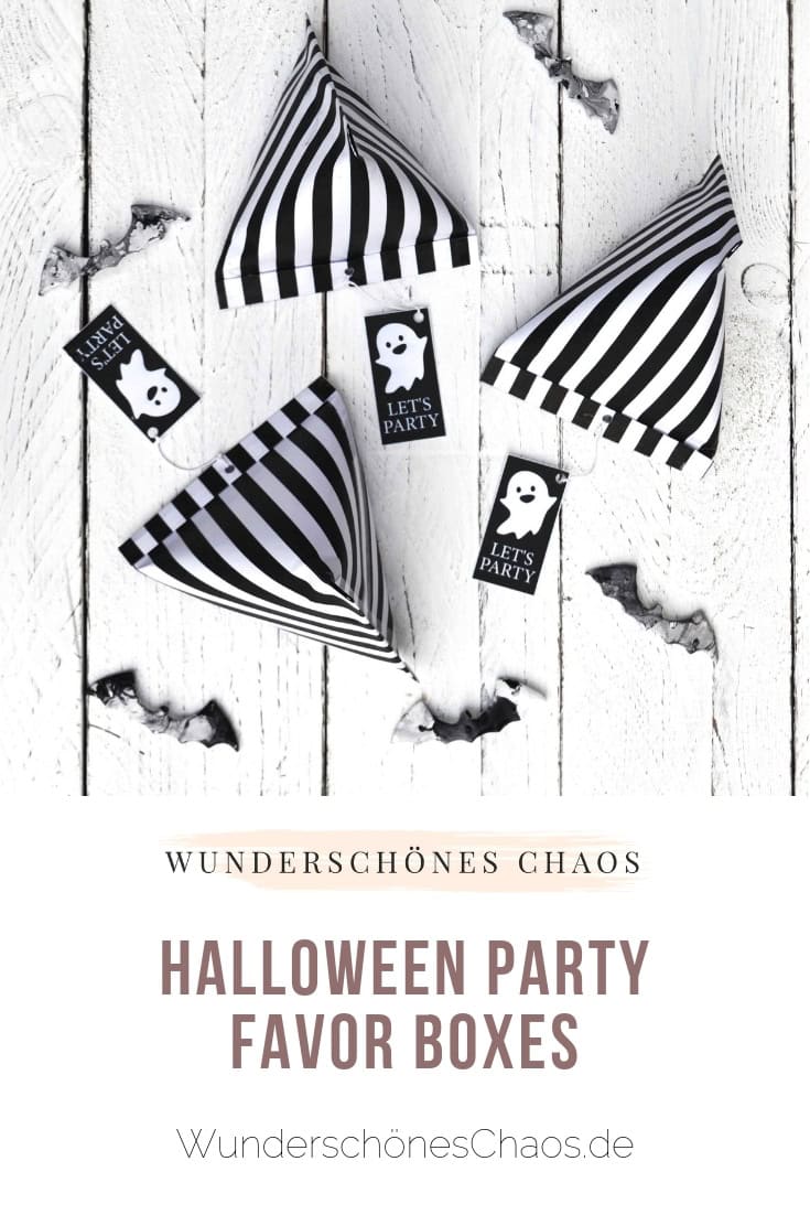 Let’s Party – Halloween Favor Boxes