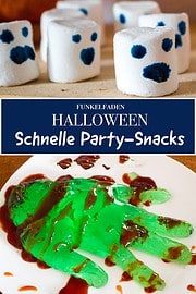 Einfache Snacks fürs Halloween-Buffet
