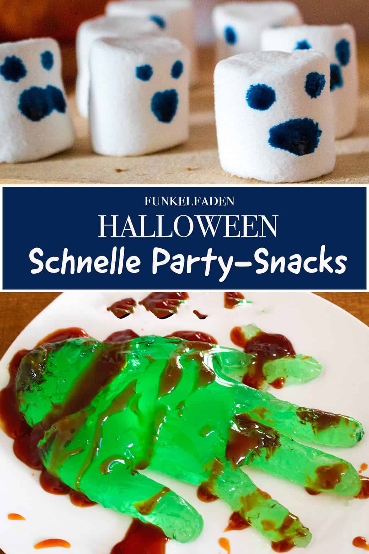 Einfache Snacks fürs Halloween-Buffet