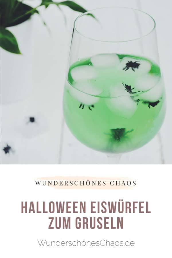 Halloween Eiswürfel zum Gruseln