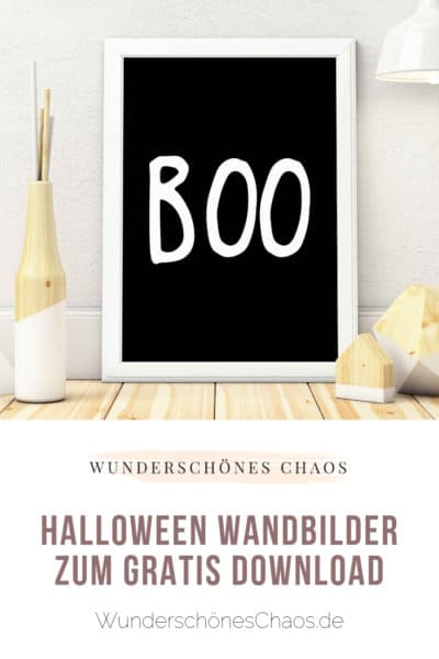FREEBIE Boo-tiful Halloween Wandbilder