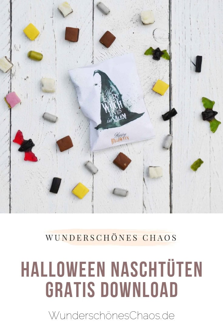 DIY Halloween Naschtüten