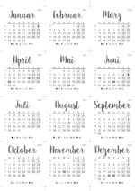 Tischkalender 2019 mit Notizblock