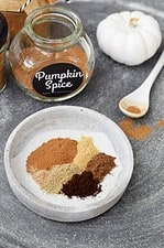 Rezept für Pumpkin Pie Spice mit schickem Freebie-Etikett zum kostenlosen Download