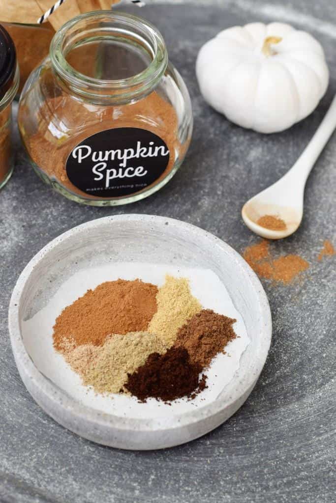 Rezept für Pumpkin Pie Spice mit schickem Freebie-Etikett zum kostenlosen Download