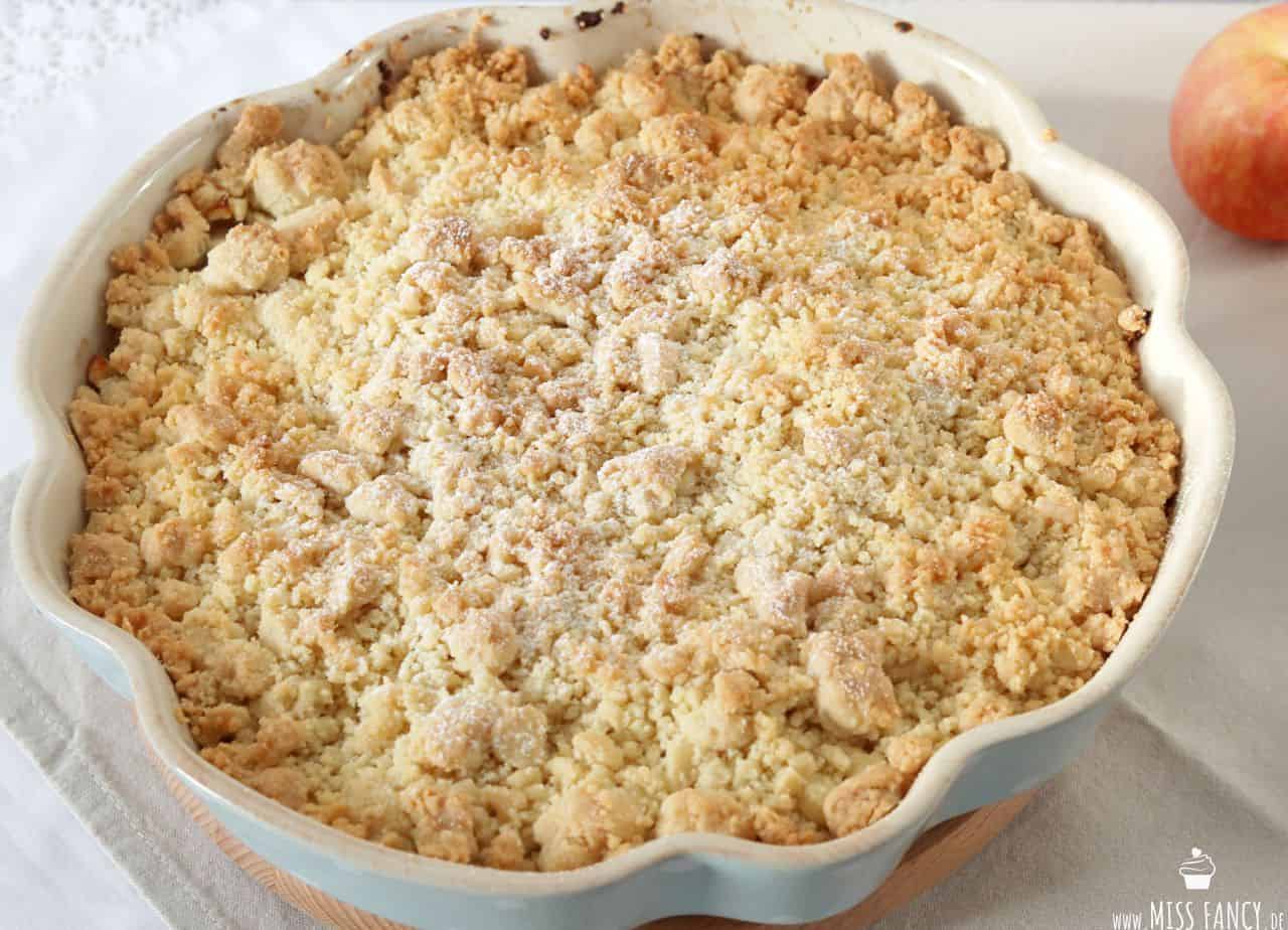Apple Crumble und Apfelkuchengewürz