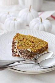 Willkommen lieber Herbst! Hallo saftiger Kürbiskuchen!