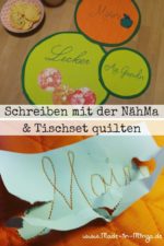 Nähen mit der Nähmaschine, Tischset quilten
