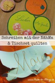 Nähen mit der Nähmaschine, Tischset quilten