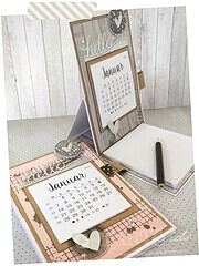Tischkalender 2019 mit Notizblock