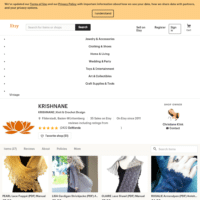 Christiane Klink  Knit & Crochet Design von KRISHNANE auf Etsy