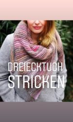 Dreiecktuch stricken – super einfach