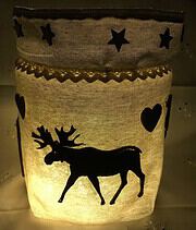 Genähte Lichterbeutel
