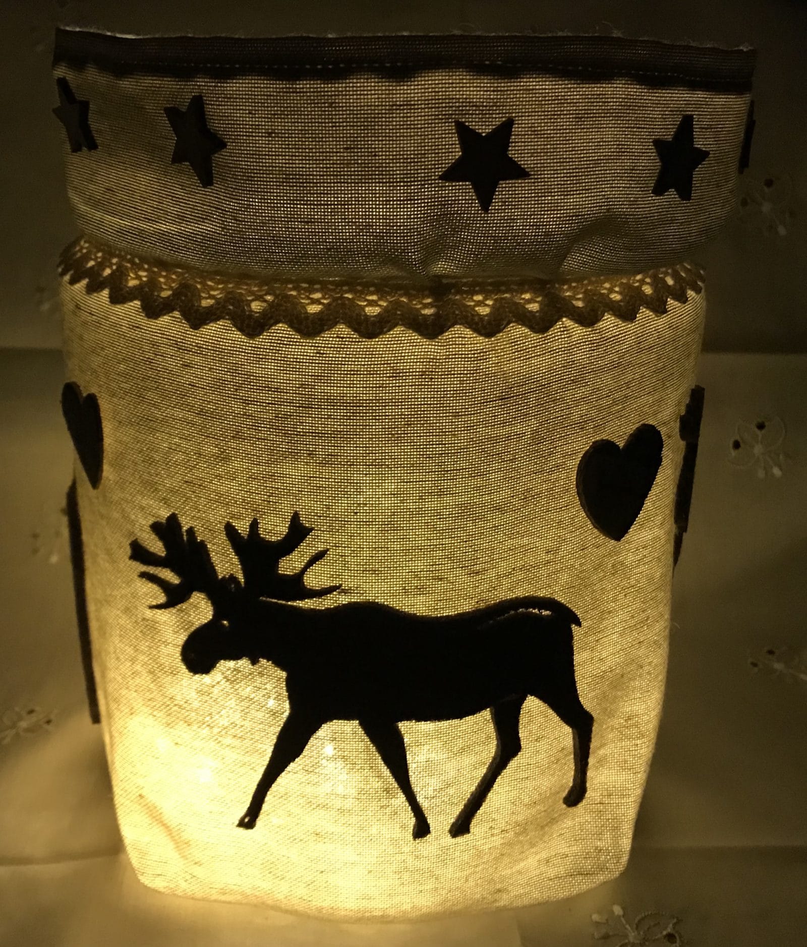 Genähte Lichterbeutel