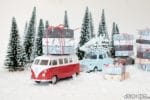 Adventskalender mit Spielzeugautos