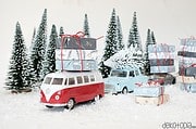 Adventskalender mit Spielzeugautos
