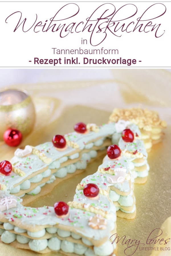 Christmas Tree Cake – Die weihnachtliche Variante vom Letter Cake