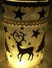 Genähte Lichterbeutel