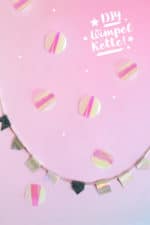 DIY WIMPELKETTE BASTELN MIT WASHI-TAPE / DEKO-GIRLANDE SELBER MACHEN