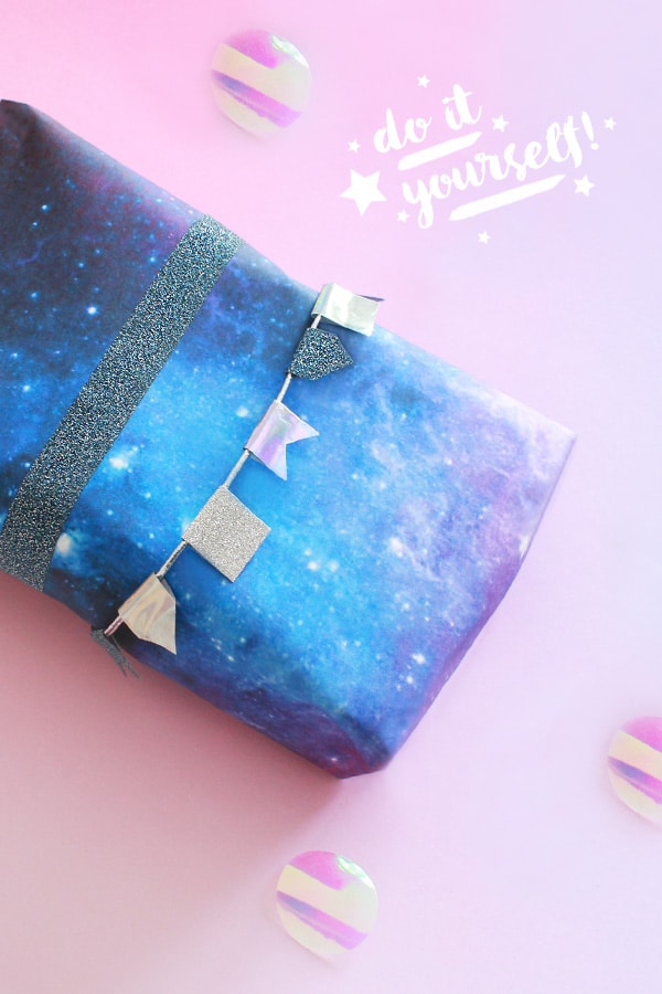DIY WIMPELKETTE BASTELN MIT WASHI-TAPE / DEKO-GIRLANDE SELBER MACHEN