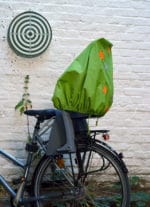Nähanleitung: Regenschutz für den Fahrrad-Kindersitz