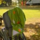 Nähanleitung: Regenschutz für den Fahrrad-Kindersitz