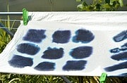DIY: Stoffdruck im Shibori-Style