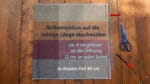 Kissenbezug mit Reißverschluss naehen – Tutorial für Anfänger