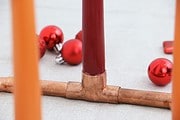 DIY Kupfer Adventkranz