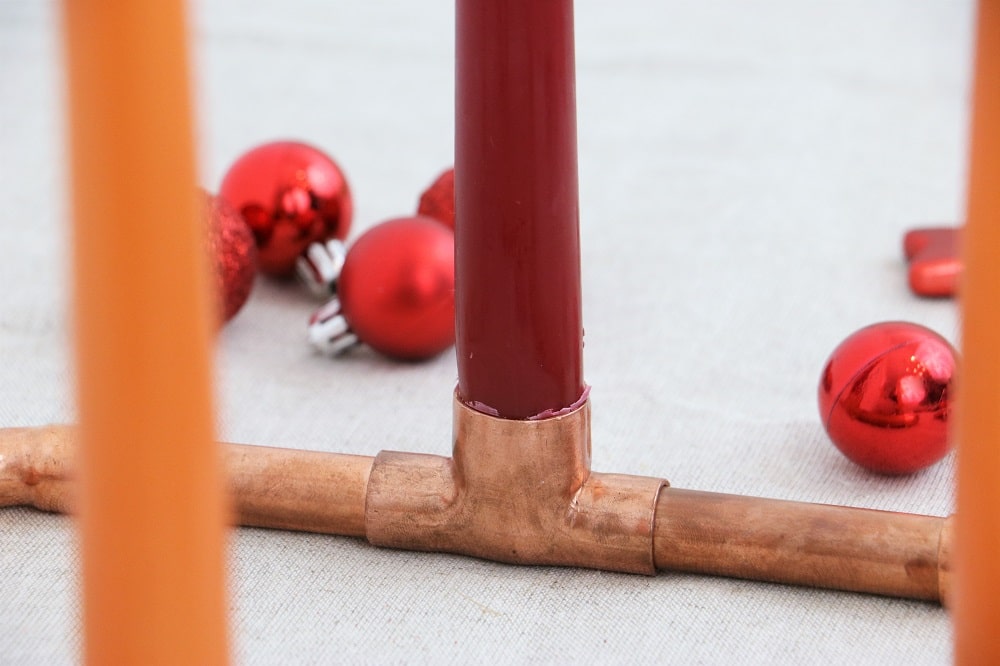 DIY Kupfer Adventkranz
