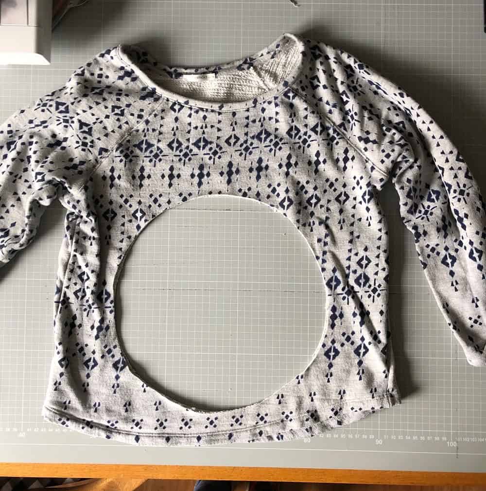 upcycling // Mütze aus Pulli