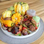 DIY Herbstdeko – Herbstteller ganz easy dekorieren