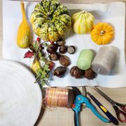 DIY Herbstdeko – Herbstteller ganz easy dekorieren