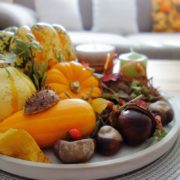 DIY Herbstdeko – Herbstteller ganz easy dekorieren