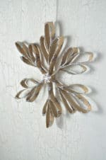 Vintage Schneeflocken aus Papier