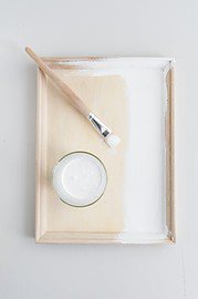 DIY Terrazzo Vase und Tablett