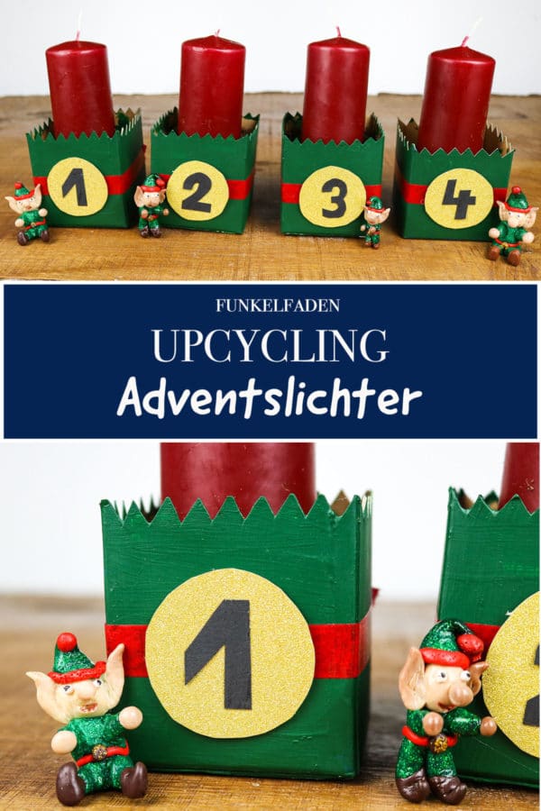 Upcycling Adventslichter aus TetraPacks