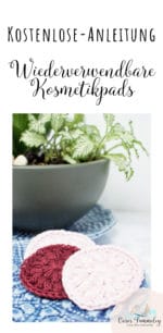 Kosmetikpads häkeln + Banderole