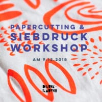 Papercutting meets screenprinting